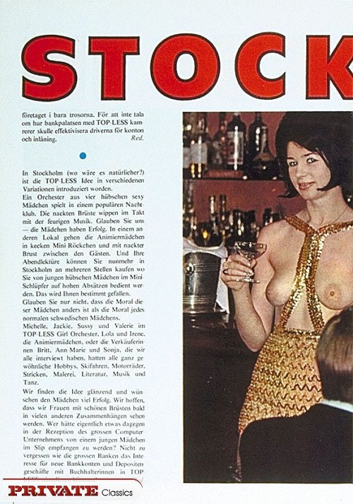 Ретро порно фото из старого журнала