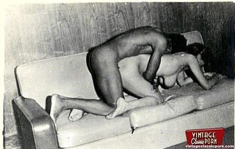 Старинные фото со сценами секса