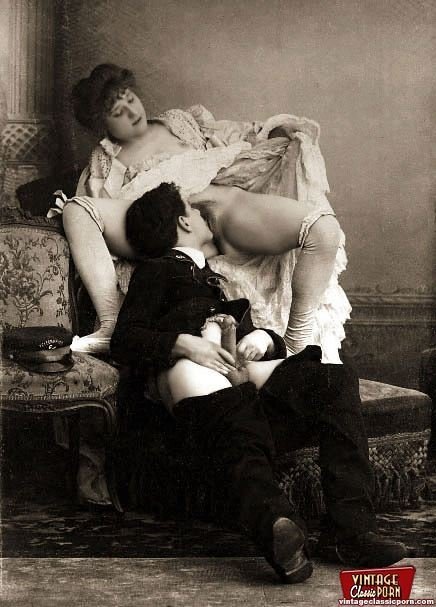 Ретро фото секса с женой